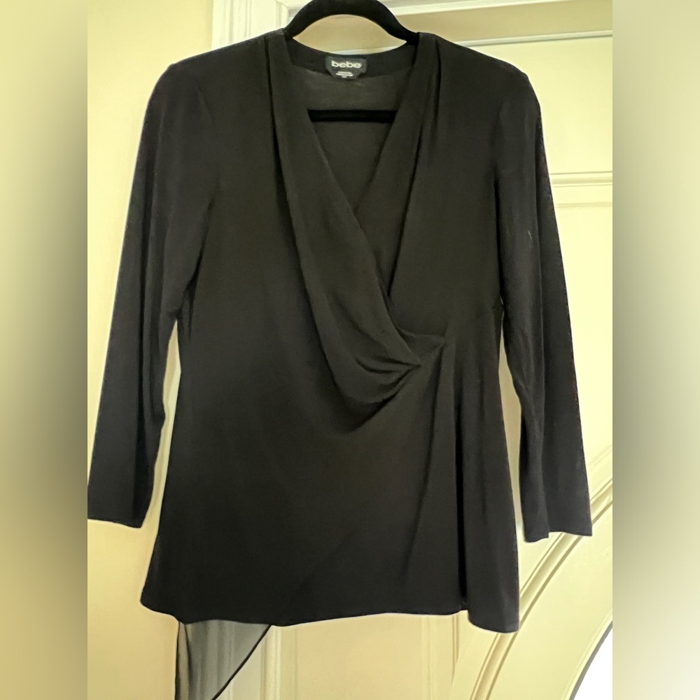 Black bebe Blouse